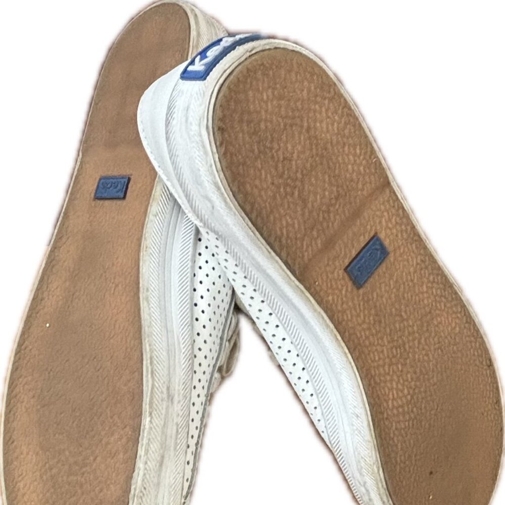 Keds White Leather Sneakers - Picture 3 of 4